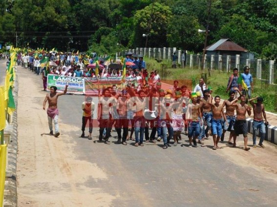 Tripura tribal parties hold rallies to press for separate state
